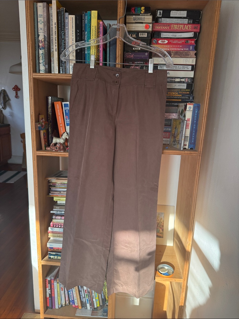 Talbots Women’s Brown Straight-Leg Chinos